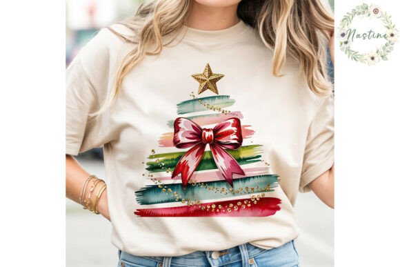 Abstract Christmas Tree PNG Clipart for Illustrations