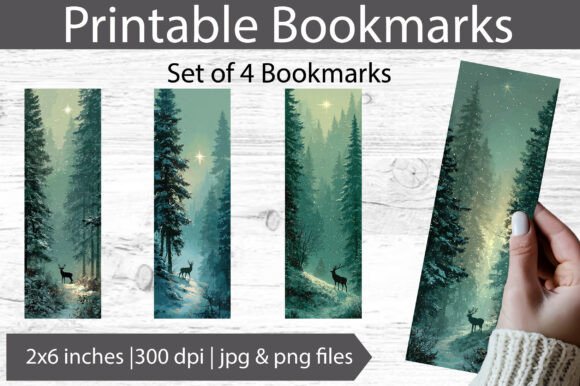 Christmas Bookmark Illustrations: A Crafter’s Review