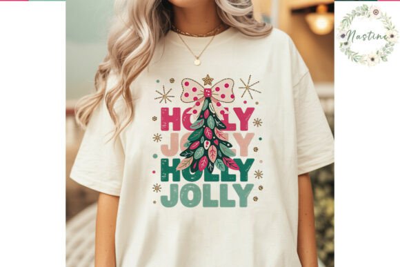 Holly Jolly Christmas Tree PNG Clipart Review