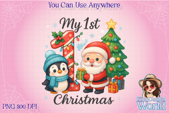 My First 1st Christmas PNG: Premium Illustrations for Festive Blogs