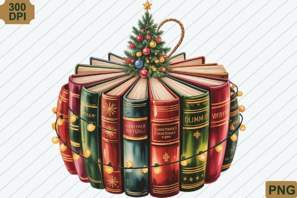 Review: Bookish Christmas Tree Png Illustrations