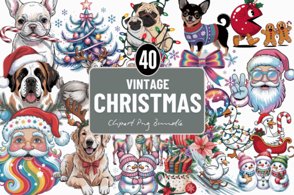 Review: Christmas Clipart PNG Bundle Illustrations