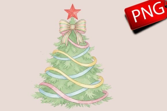 Review: Colorful Coquette Christmas Tree Png Svg