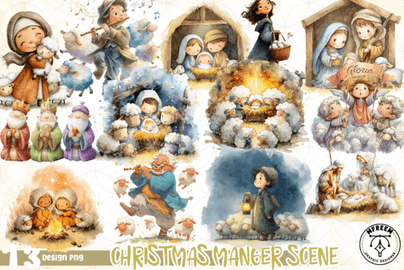 Reviewing the Christmas Manger Scene PNG for Embroidery