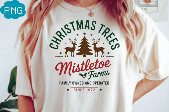 Reviewing the Christmas Trees Farms Sign PNG for Embroidery
