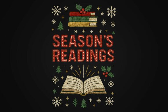 Seasons Readings Sweater PNG for Illustrations