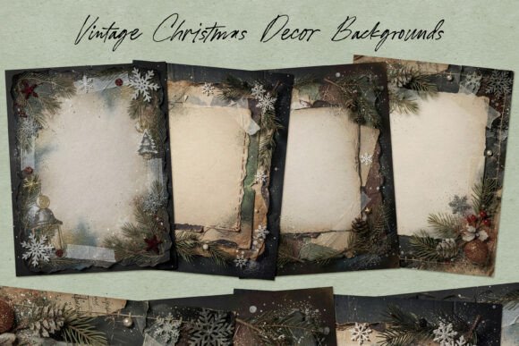 Vintage Christmas Decor Backgrounds: A Designer’s Review
